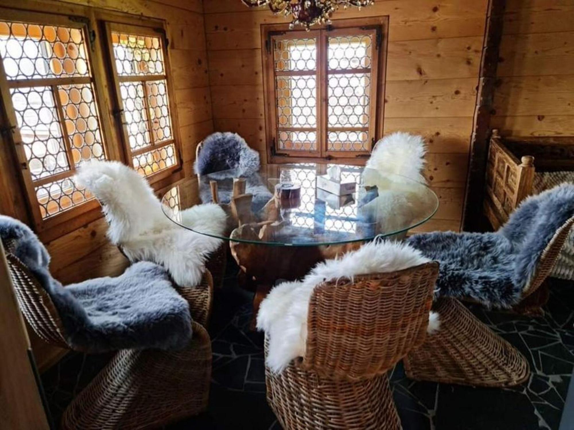 Chalet With View Of The Mountains And The Thun Lake Sigriswil Exterior foto